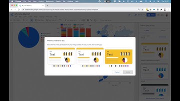 Google DataStudio - Set your color scheme from an image