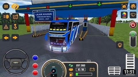 Mobile Bus Simulator New Bus #6 JAKARTA New Update Game - Android Gameplay FHD