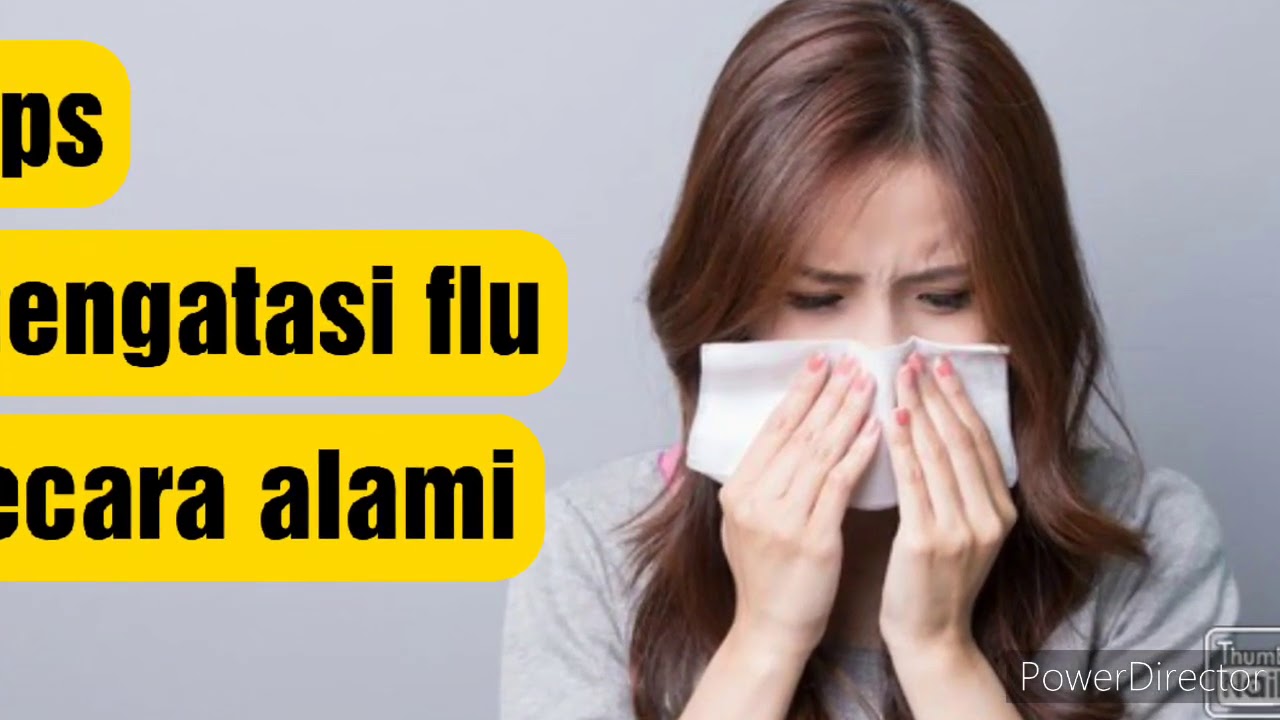Cara alami mengatasi flu