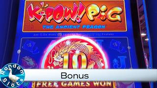 K-Pow Pig The Ancient Dragon Slot Machine Bonus