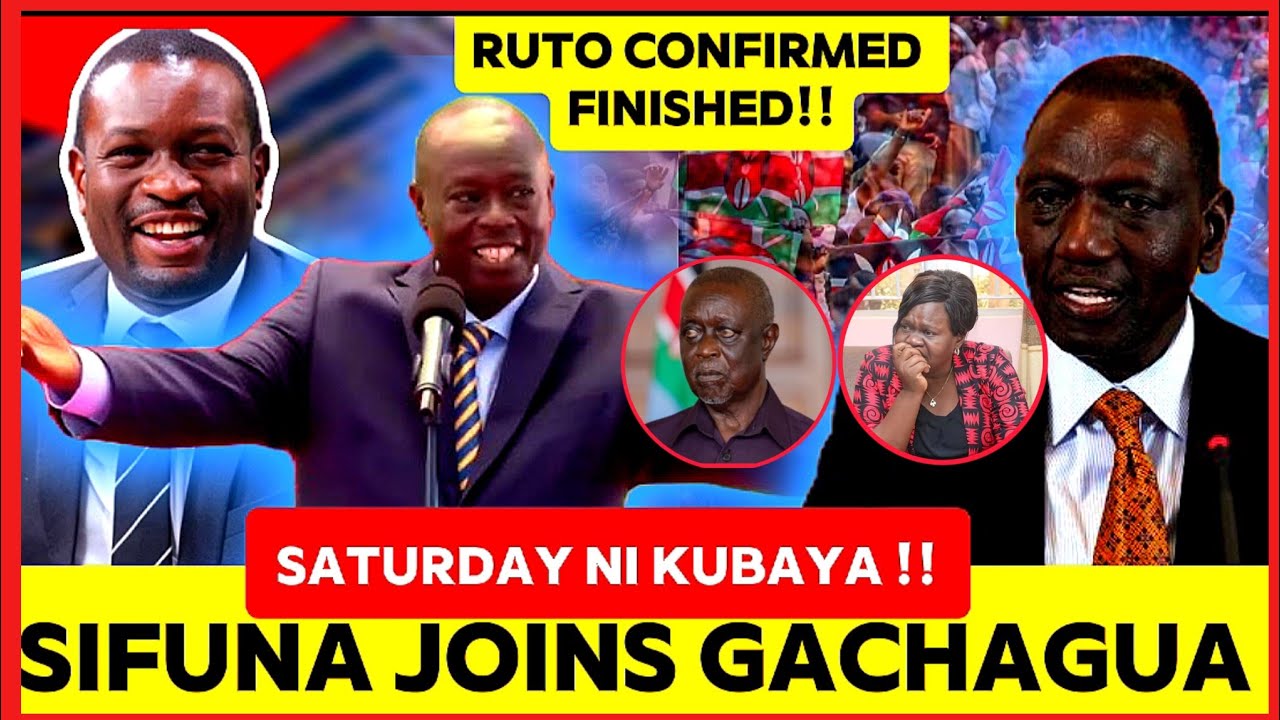 RUTO LOSES HOPES FOR THE SECOND TERM!!SIFUNA ANNOUNCES UNSTOPPABLE WAR ON 7TH MATCH KIKUYUS SPEAKS!