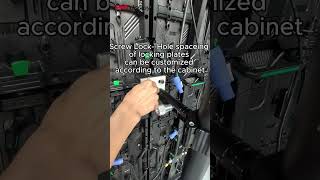 One Person Quick Setup Test | Rental LED Display Cabinet