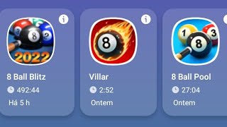 JOGO DE 8 BOLAS || VILLAR 8 BALL - BILLIARDS GAMES //2022. #villar8ball screenshot 3