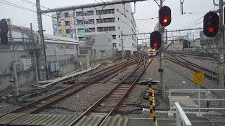 西武 10000系 10105F レッドアロークラシック 飯能駅到着