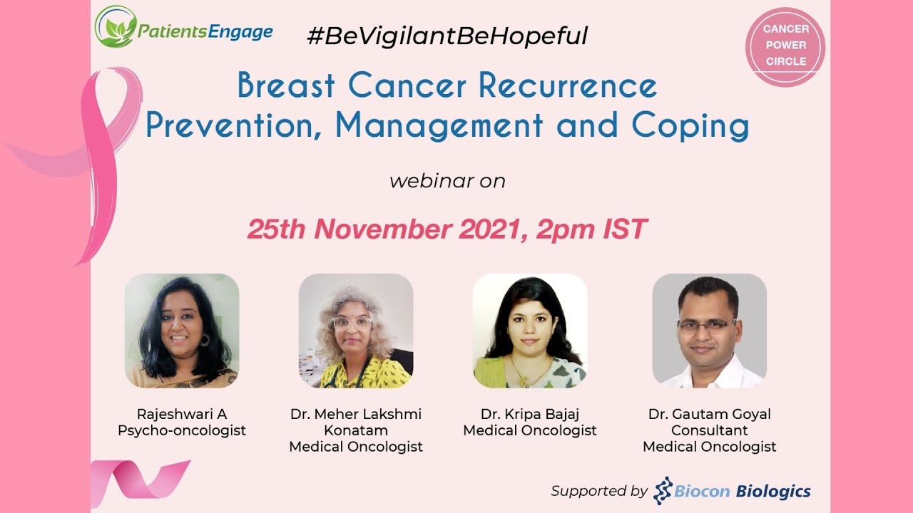 Breast Cancer Recurrence: Prevention, Management and Coping
