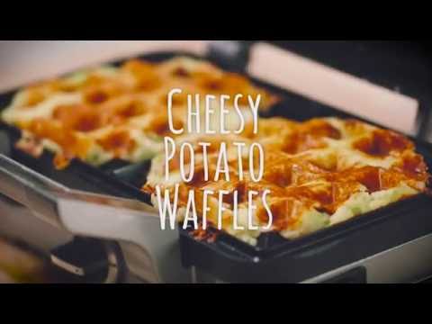 How To Make Potato Waffles Youtube