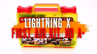 What's Inside a 214-Piece Class A+ First Aid Kit | Lightning X Hard Case