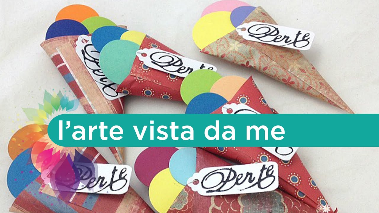 come fare i coni di carta