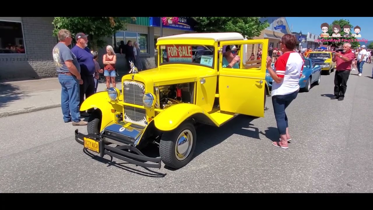 Stephenville Antique Car Show Newfoundland Canada 2022716 YouTube