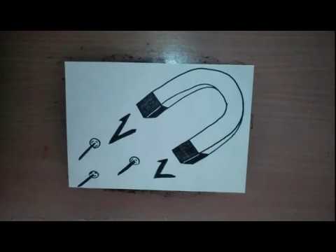 CÓMO DIBUJAR UN IMÁN /COMMENT DESSINER UN AIMANT /HOW TO DRAW A MAGNET /  ZEICHNEN EINES MAGNETEN - thptnganamst.edu.vn