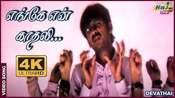 எங்கே என் காதலி எங்கே எங்கே.....| Nassar | Keerthi Reddy | Vineeth | Ilaiyaraaja | Raj 4K Songs