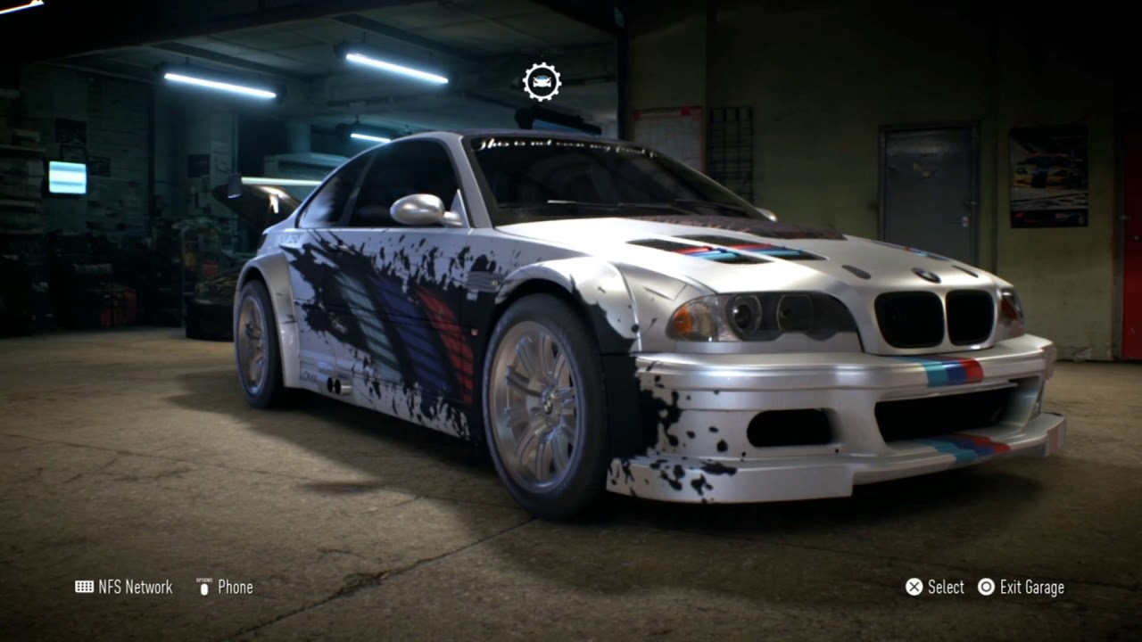 BMW M3 E46 Build - Need For Speed 2015 - YouTube