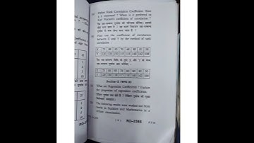 MDU BA 2 nd semester statistics statistical methods 2021