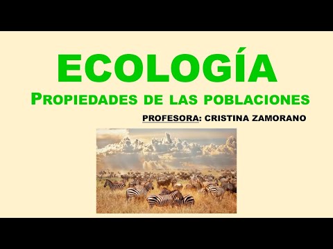 Video: ¿Qué es la distribución de la población en ecología?