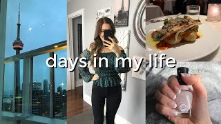 Getting back to REAL life ✨ | what I do for work, clothing haul, weekend in downtown Toronto