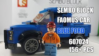 Lego Car Sembo Block Faomus Car Ford Stop Motion