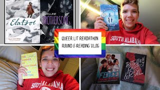 Queer Lit Readathon Vlog | Round Six [CC]