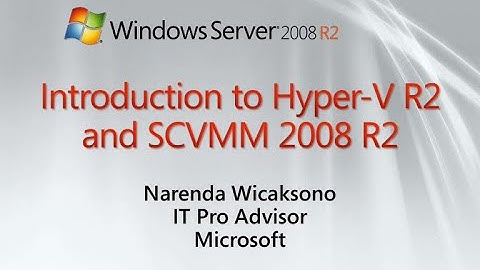 Tutorial SCVMM (System Center Virtual Machine Manager) 2008 R2 Step By Step Full || [Thương]