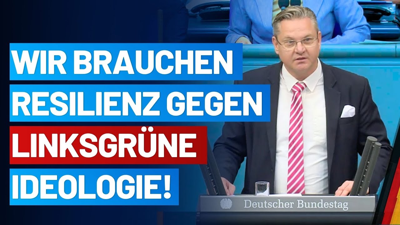 Resilienz gegen linksgrüne Ideologie! - Prof. Dr. Daniel Zerbin - AfD-Fraktion im Bundestag