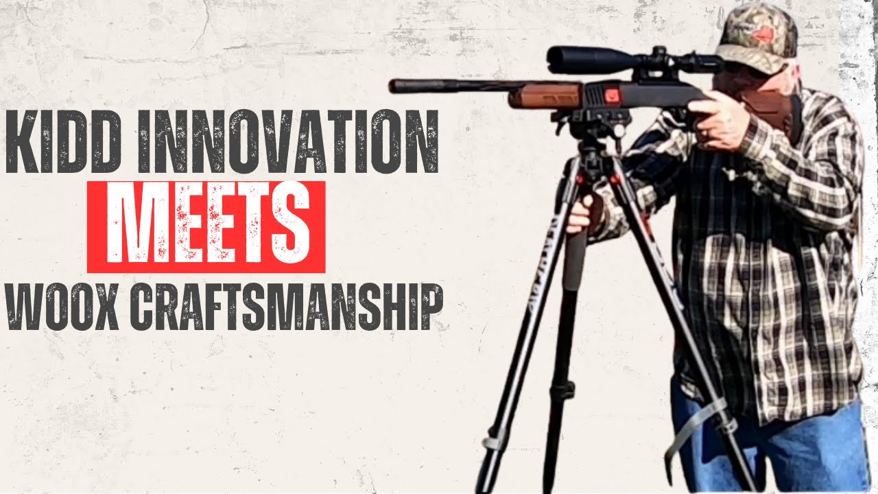 🛠️ KIDD Innovation Meets WOOX Craftsmanship – Ruger 10/22 First