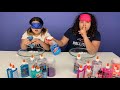 Mary CHEATED!!! Blindfolded Slime Challenge!