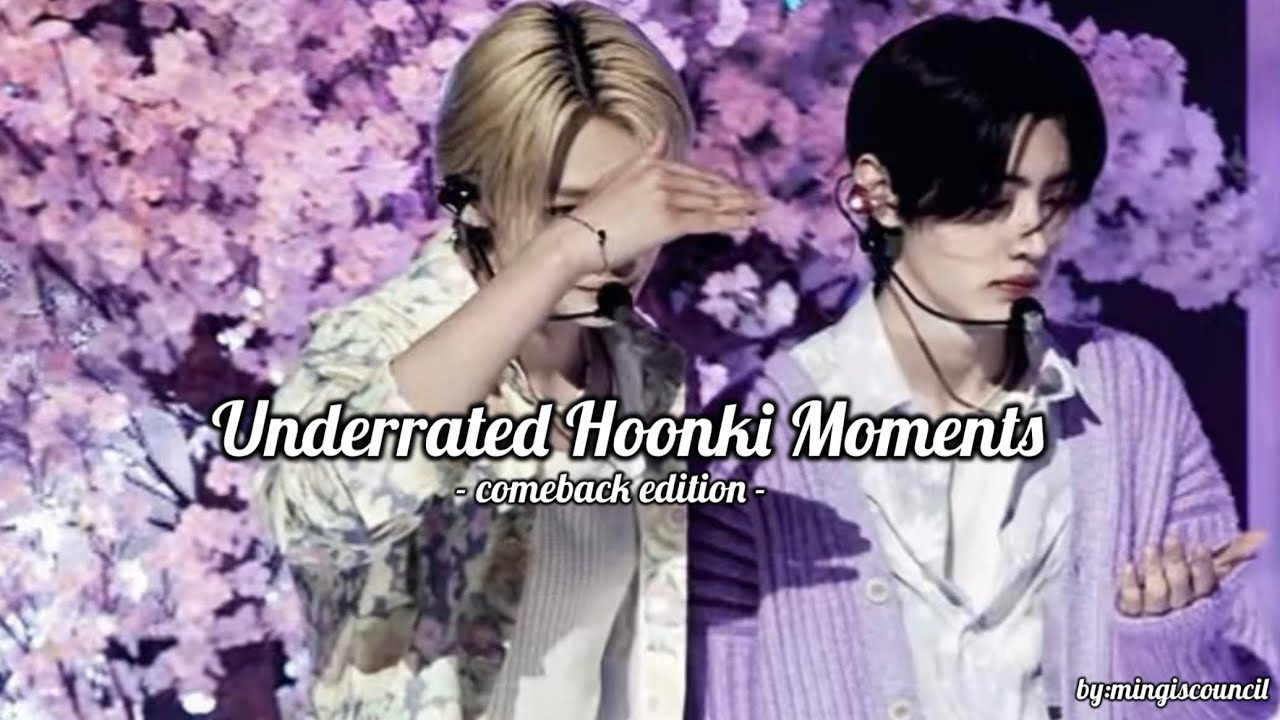 hoonki comeback moments- bite me edition (cute and clingy moments)
