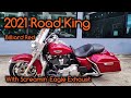 2021 harleydavidson road king with screamin eagle exhaust walkaround  rev  test ride