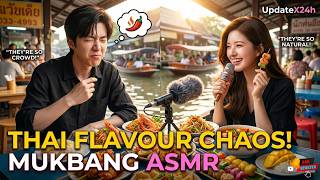 The Unexpected Chemistry Between Zhao Lusi and Liu Yuning in Thailand Mukbang screenshot 4
