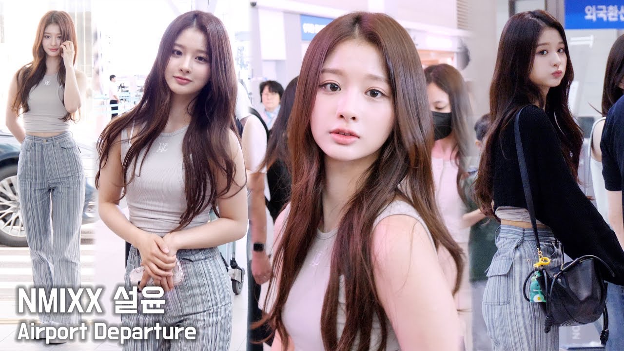 엔믹스 설윤 출국 직캠 (NMIXX SULLYOON) @ 인천공항｜230622