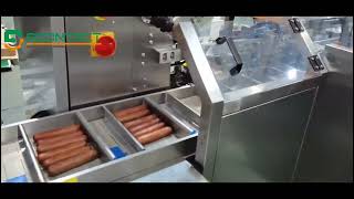 Sausage Automatic Cartoning Machine | High-Speed Packaging Solution | Turning dish arrange and feed