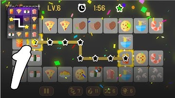 Tile Connect - Pair Matching Gameplay Walkthrough #1 (Android, IOS)