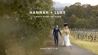 Hannah & Luke - White Barn Pokolbin