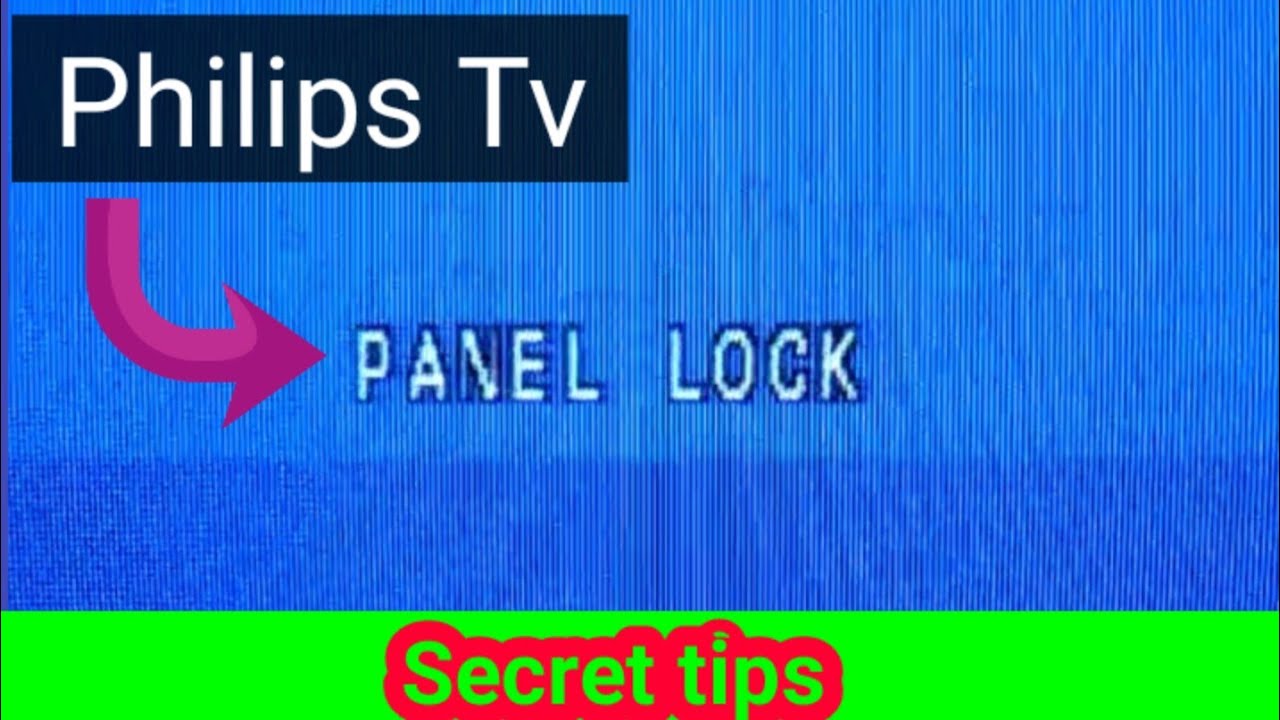 Philips Tv panel lock. Volume lock open. Tv repair hindi. YouTube