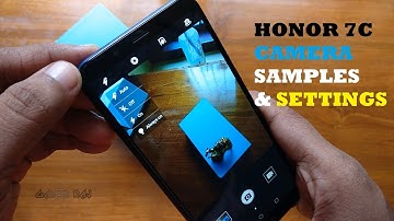 Huawei Honor 7C Camera Specs, Settings and Samples