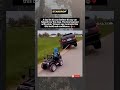 Dad Lets Son Believe His Toy Car Helped Tow the Jeep 😭❤️#shorts #wholesome