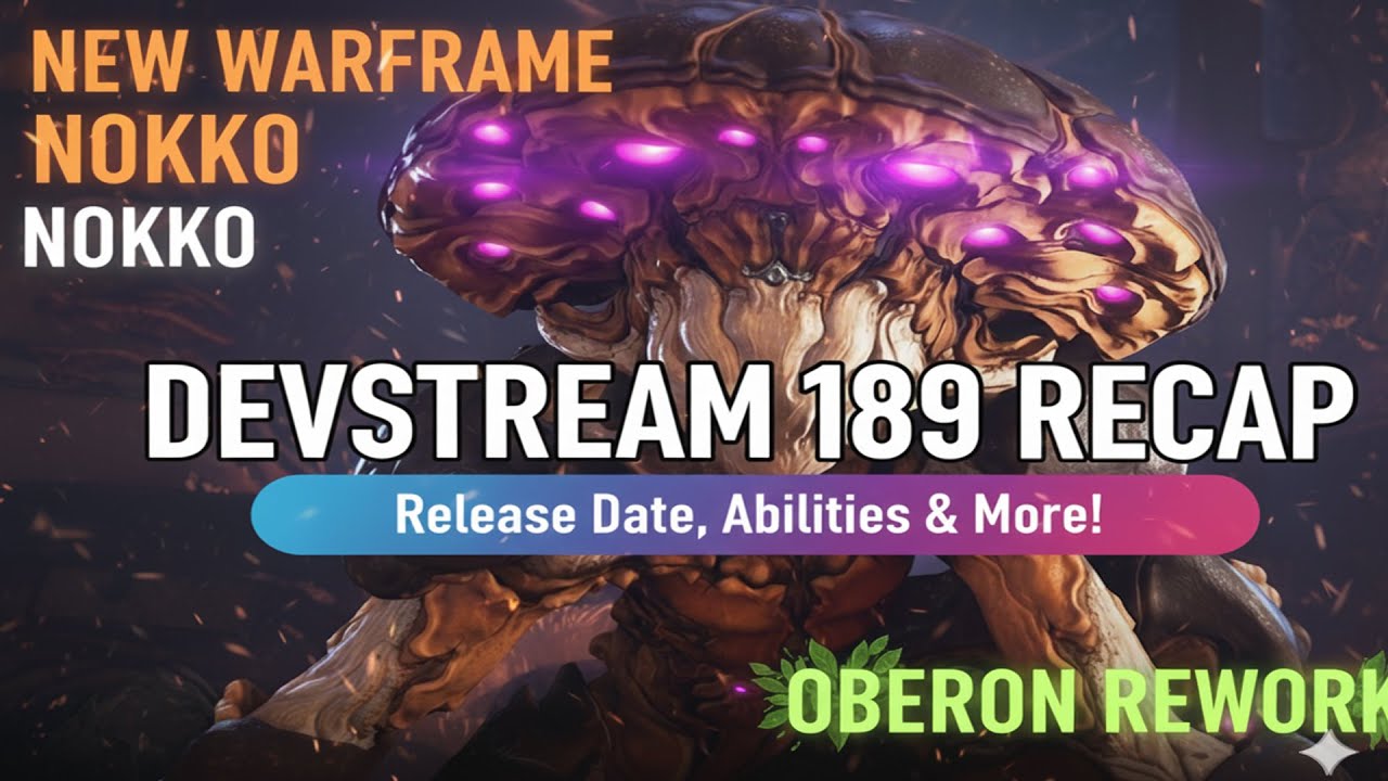 Oberon Rework The NEW Warframe Nokko UNCOVERED! + First Look at Oberon Rework ...