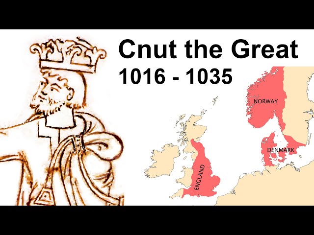 Canute the Great - king of Denmark and England