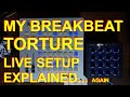 How to stazma  my live breakcore setup explained w ableton live livid block  midi fighter