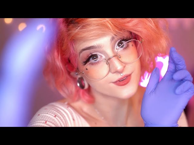 (ASMR) Checking Your Face  ♡ Soft Spoken Roleplay