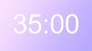 35 Minute Timer With Alarm - Alarmlı 35 Dakika Zamanlayıcı