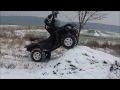 Quad, ATV CF Moto Everest 500 im Schnee