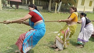 শাহু বোৱাৰিৰ ৰচি টনা খেল | কোনে জিকিব চাওঁক | local বোৱাৰী #rositonakhel