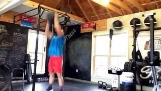 7/14/15 - bits of training, KB snatch, wall balls, ttb ctb combo