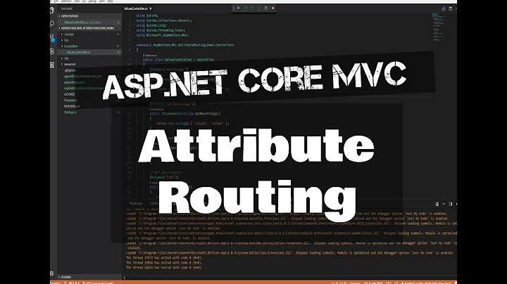 ASP.NET Core MVC Attribute Routing