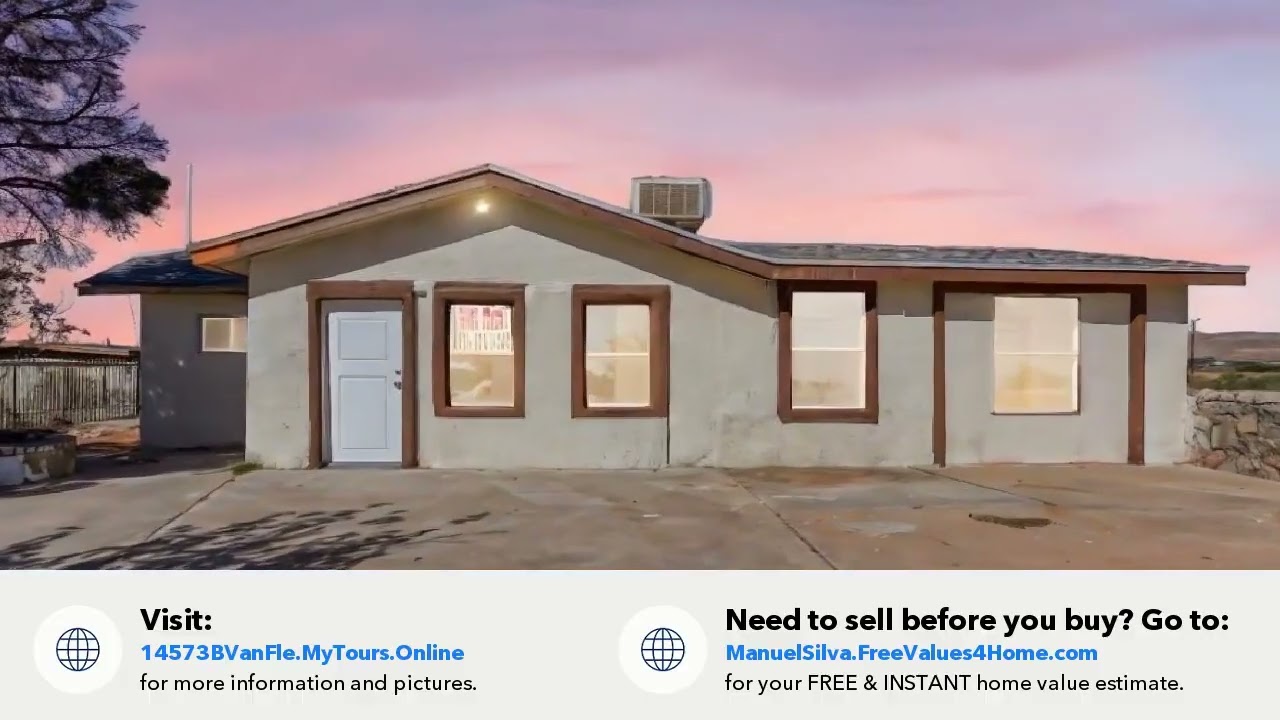 14573-B Van Fleet Road, El Paso, TX Presented by Manuel Silva.