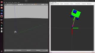 ROS2 differential robot simulation in gazebo