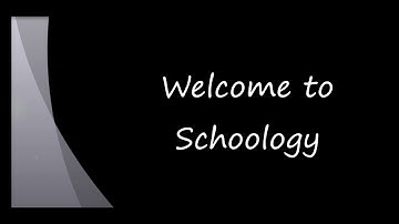 Getting Started with Schoology - New Teachers