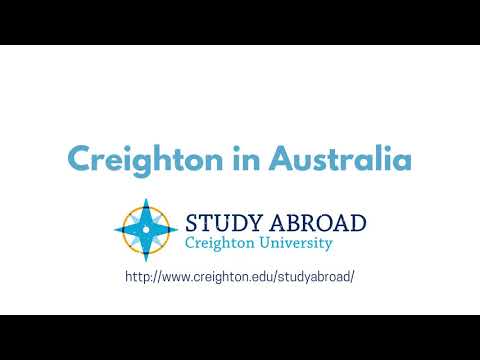 Creighton in Australia - University of Sydney