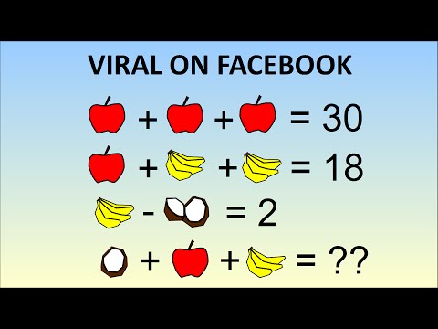 Viral Facebook Math Problem