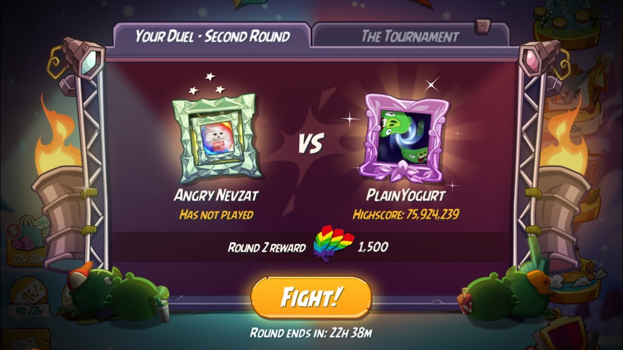 Rowdy Rumble 2nd Round - No Red,Blues,Chuck,Hal - Angry Birds 2 - YouTube